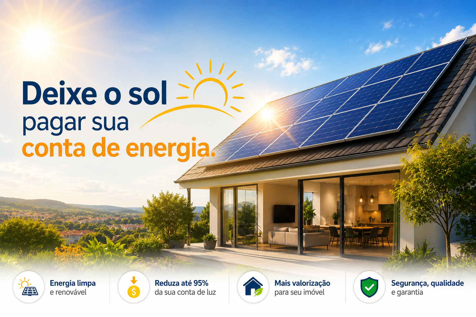 Energia solar residencial