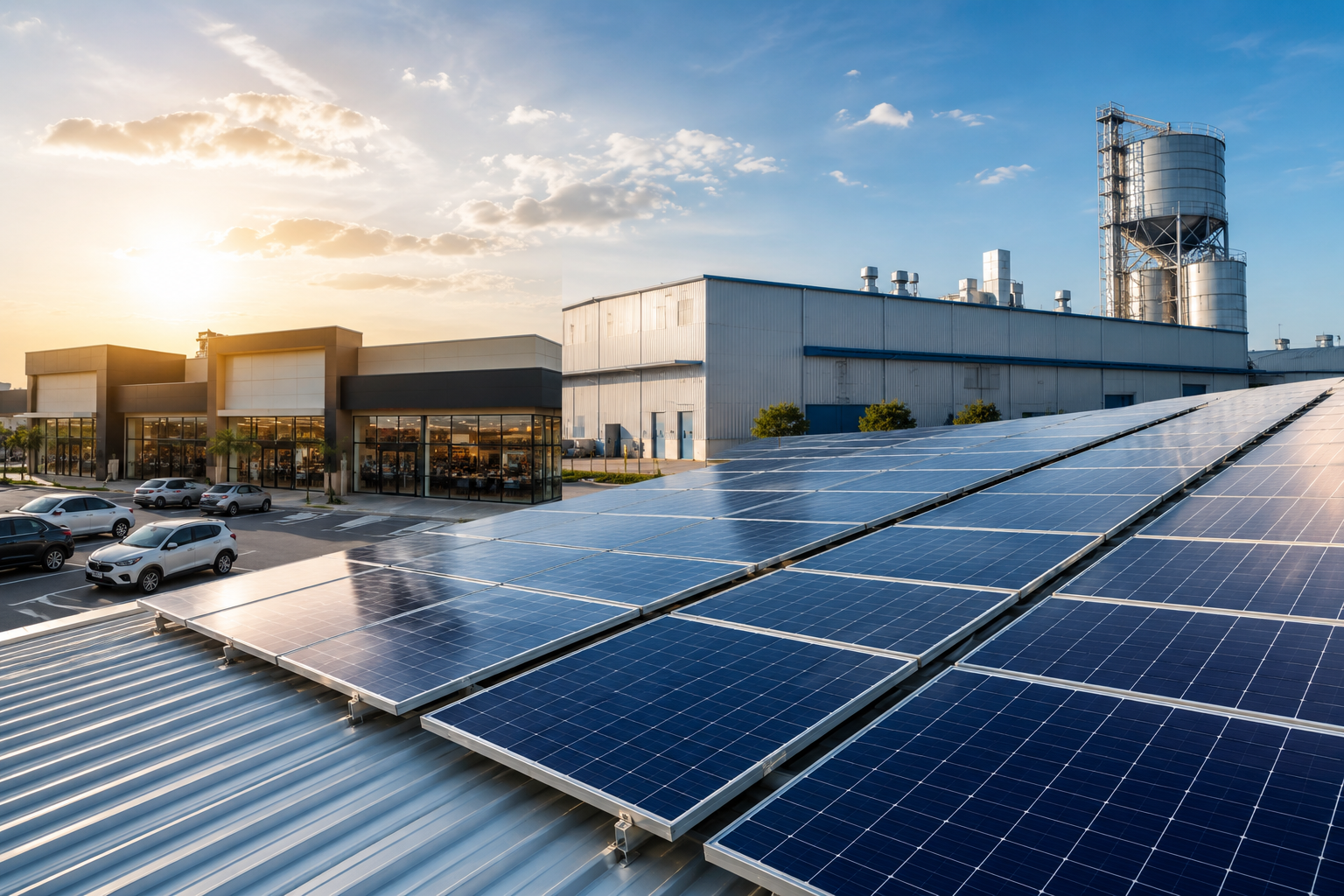 Energia Solar Comercial e Industrial